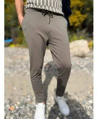 Pantalone estivo Paul Miranda verde - Elastico in vita