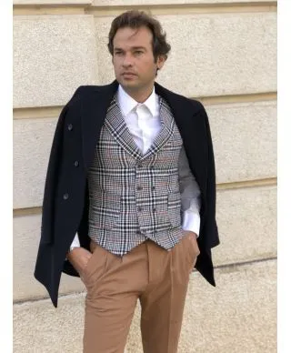 Gilet - Panciotto, fantasia principe di galles