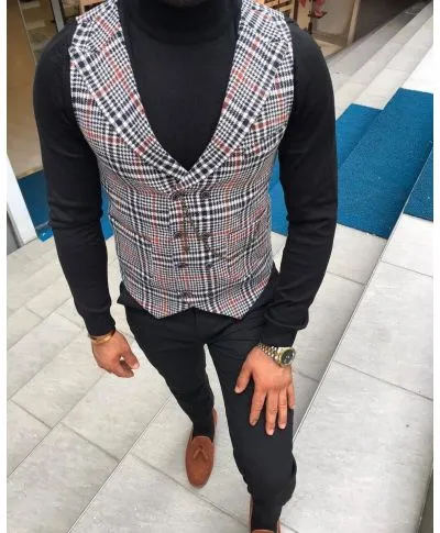 Gilet - Panciotto, fantasia principe di galles