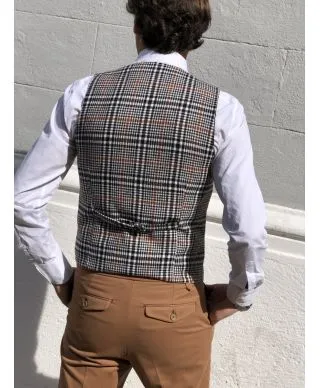 Gilet - Panciotto, fantasia principe di galles