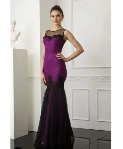 Vestito lungo elegante, a sirena