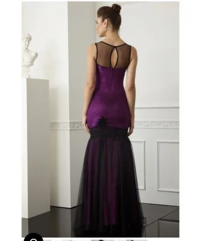 Vestito lungo elegante, a sirena