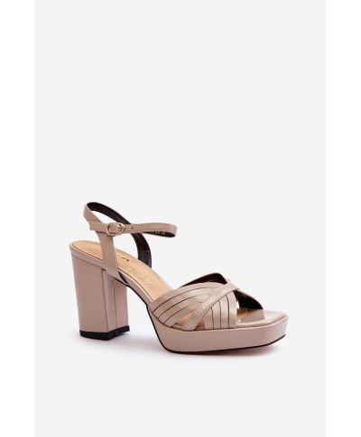  Sandali con tacco model 195544 Step in style 