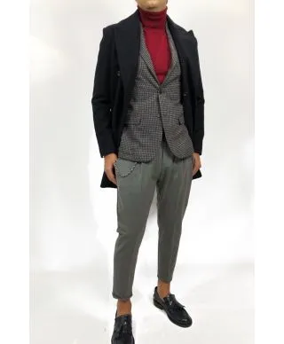 Pantaloni, grigi - Crop