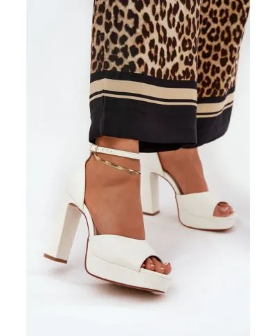  Sandali con tacco model 209894 Step in style 
