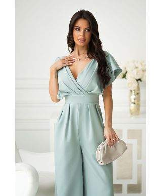 Tuta donna eleagante verde tiffany - Kil