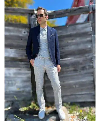 Polo uomo in maglia grigio perla - Abbigliamento uomo online - Gogolfun.it