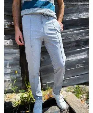 Pantalaccio grigio chiaro Paul Miranda - Abbigliamento uomo online Gogolfun.it