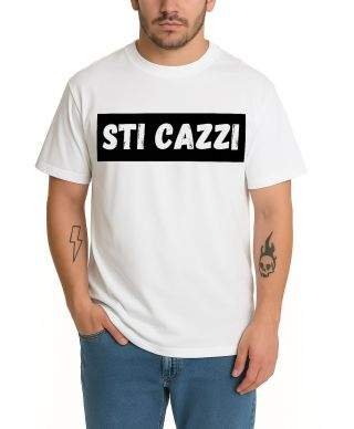 Maglietta uomo scritta divertente - T shirt sti cazzi