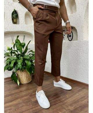 Pantaloni uomo azzurro cropped - Cruz - Pantaloni uomo particolari, colorati, giovanili - Gogolfun.it