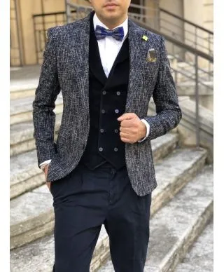 Giacca blu, primaverile