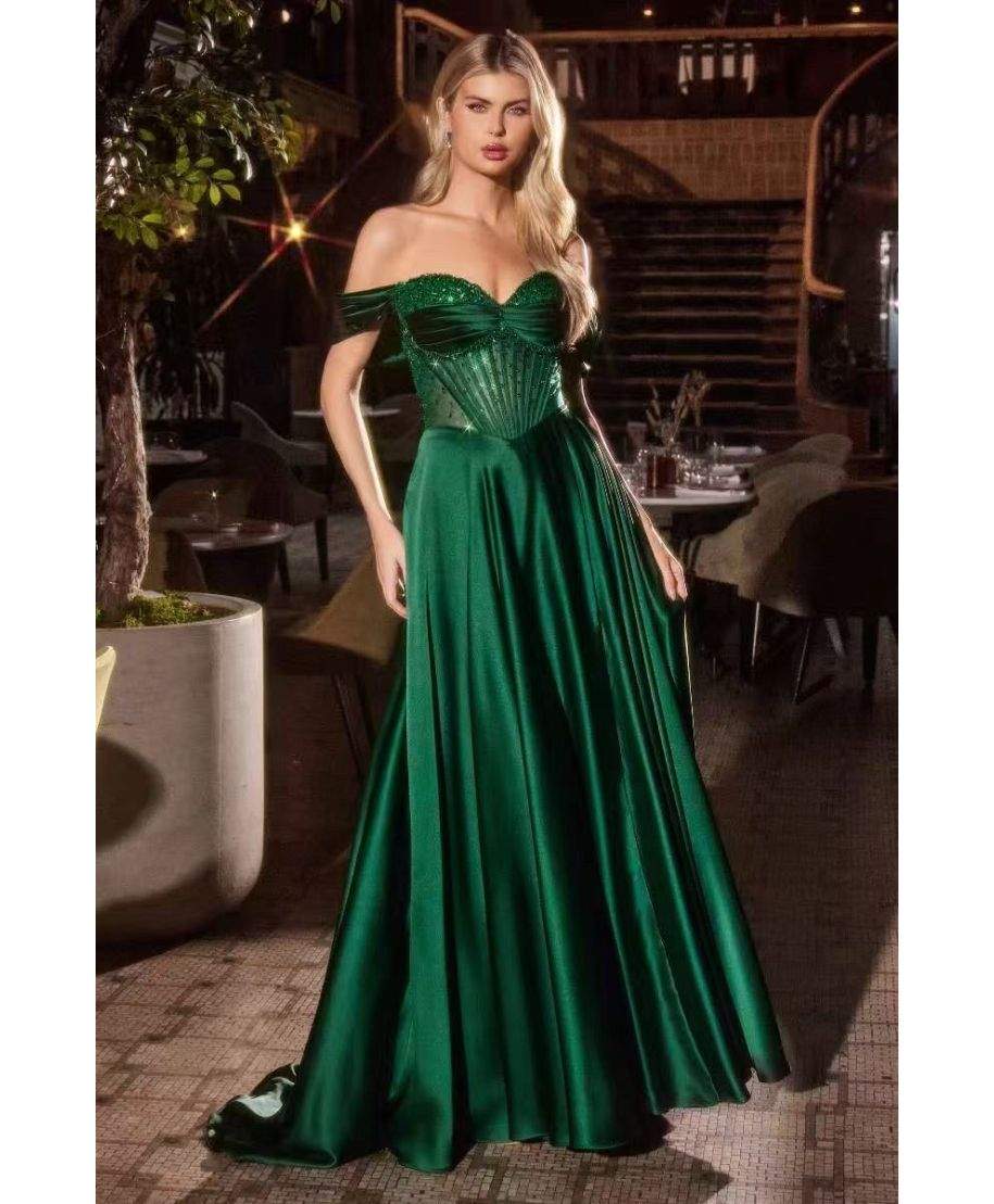 Vestito da cerimonia particolare con corpetto bustier - Liandra - Vestiti da cerimonia online - Gogolfun.it