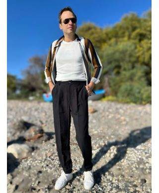 Pantaloni uomo in misto lino - Paul Miranda