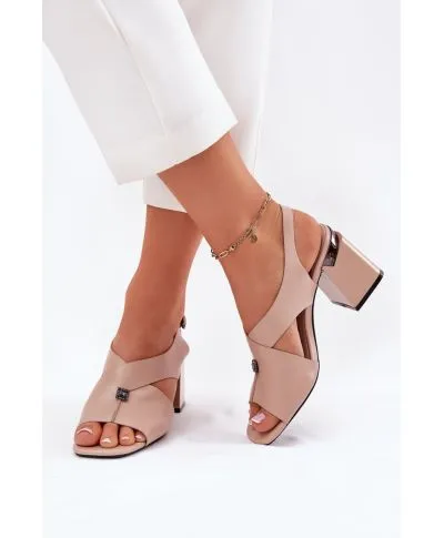 Sandali con tacco model 212827 Step in style