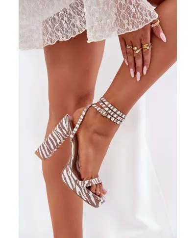  Sandali con tacco model 212818 Step in style 