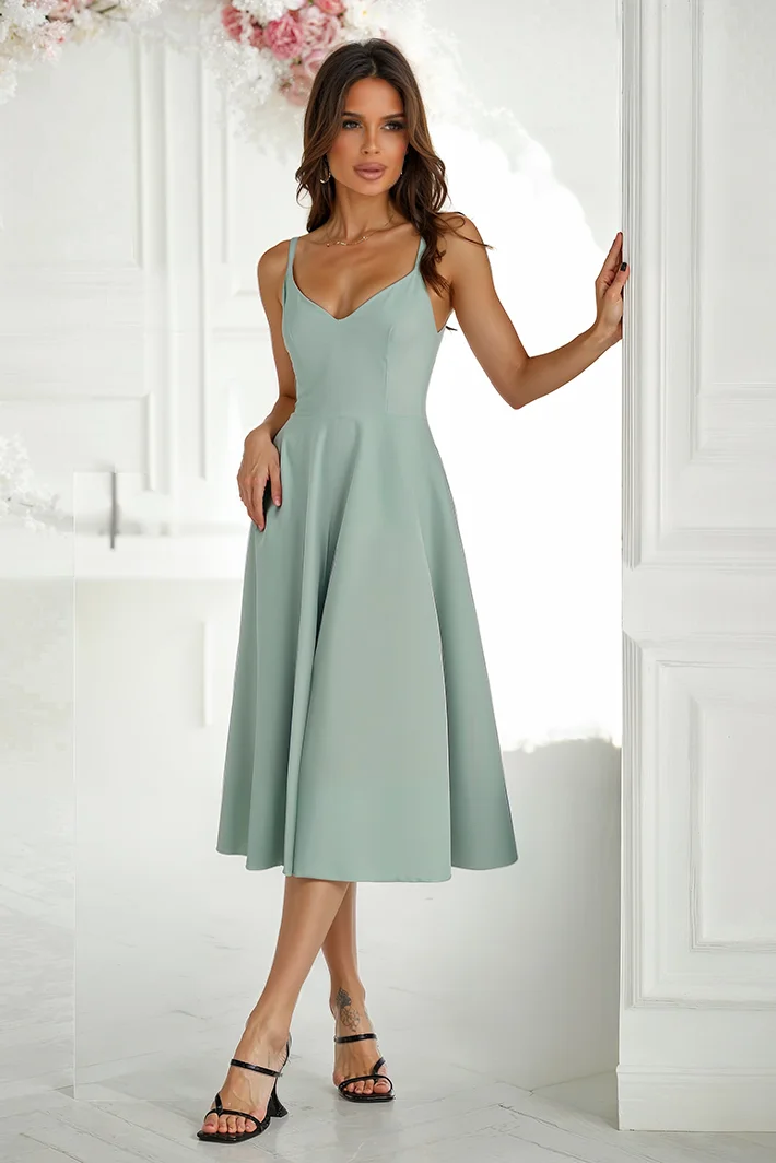 Midi Dress Abiti Midi Eleganti Vestiti Eleganti Midi 2025