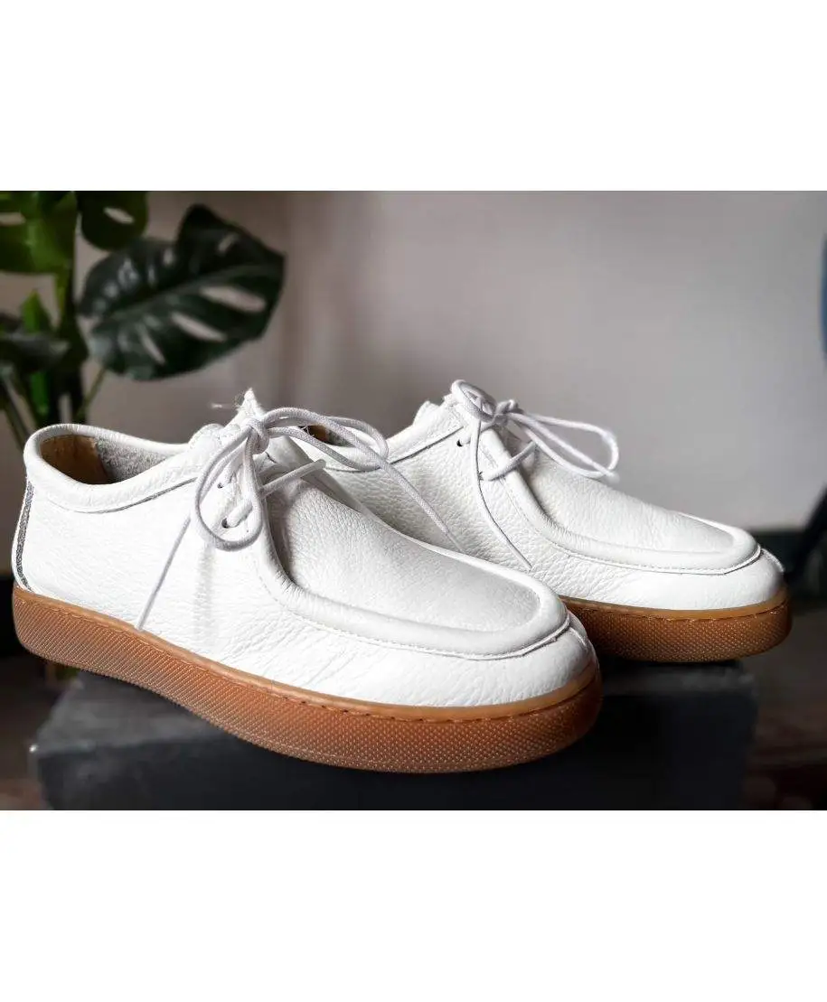 Scarpa uomo allacciata in vera pelle - Scarpe uomo online - Gogolfun.it