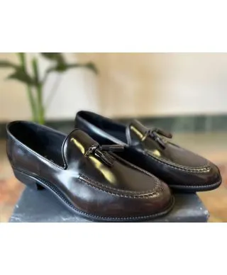 Mocassini uomo - Marroni - Vera pelle - Made in Italy