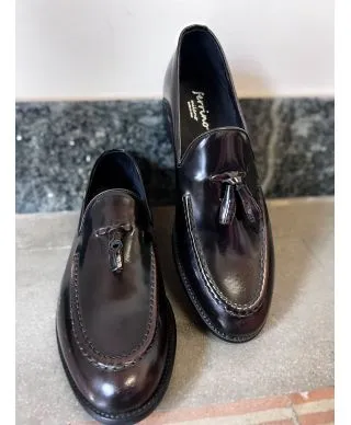 Mocassini uomo - Marroni - Vera pelle - Made in Italy - Scarpe uomo - Gogolfun.it
