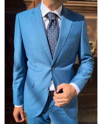 Abito Uomo Petrolio Slim - Eleganza Tom - Abiti uomo online - Gogolfun.it