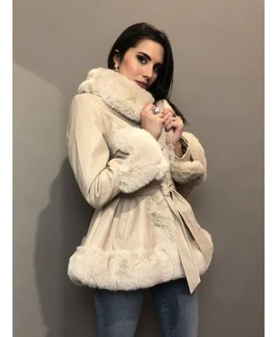 Pellicciotto - Beige - Corto