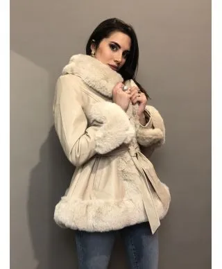 Pellicciotto - Beige - Corto