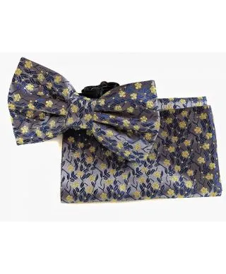 Papillon fantasia - Con pochette - Papillon uomo