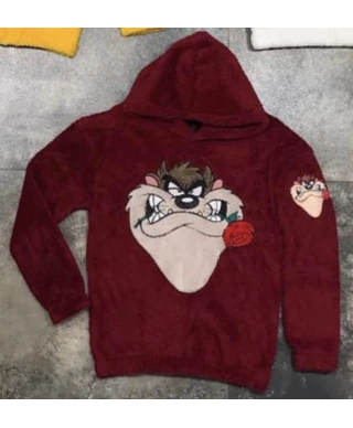 Felpa con cappuccio, teddy - Cartoon
