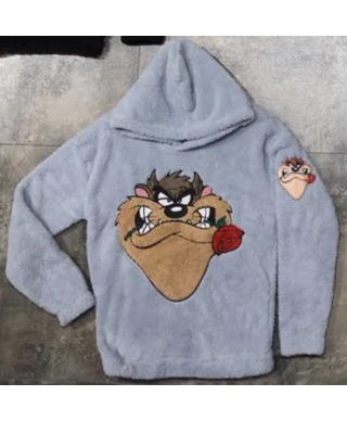 Felpa con cappuccio, teddy - Cartoon
