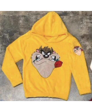 Felpa con cappuccio, teddy - Cartoon