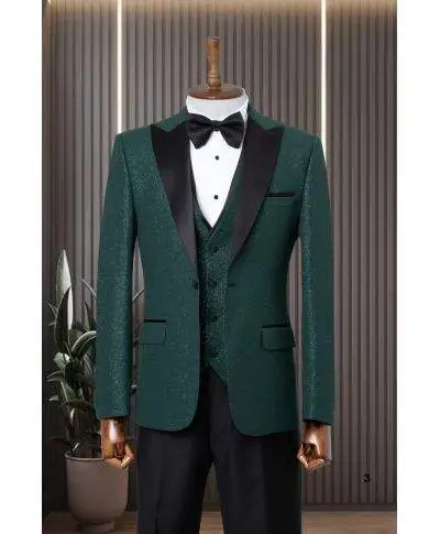 Smoking uomo, con lurex - Disponibile in tanti colori - Vestibilità slim