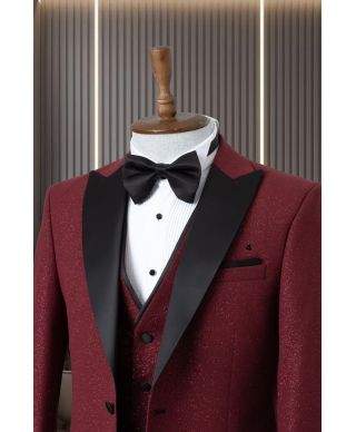 Smoking uomo, con lurex - Disponibile in tanti colori - Vestibilità slim