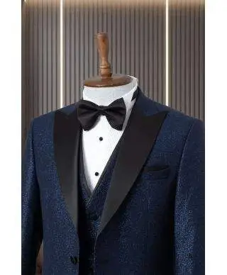 Smoking uomo, con lurex - Disponibile in tanti colori - Vestibilità slim
