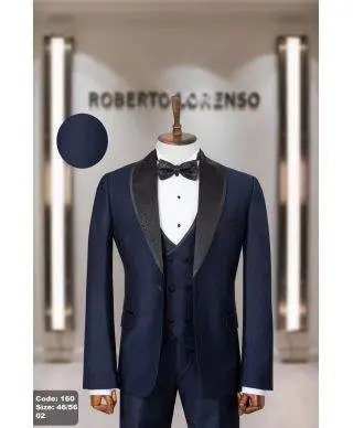 Smoking uomo, Binon - Cerimonia uomo - Disponibile blu e nero