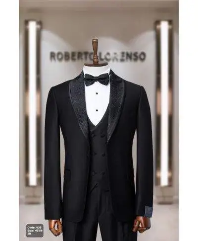 Smoking uomo, Binon - Cerimonia uomo - Disponibile blu e nero