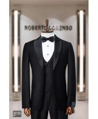 Smoking uomo, Binon - Cerimonia uomo - Disponibile blu e nero