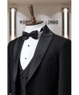 Smoking uomo, Binon - Cerimonia uomo - Disponibile blu e nero