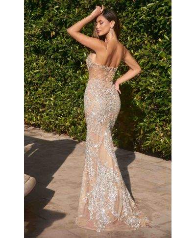Vestito da diciottesimo con Swarovski - Divina - Abiti eleganti e sexy da diciottesimo - Gogolfun.it