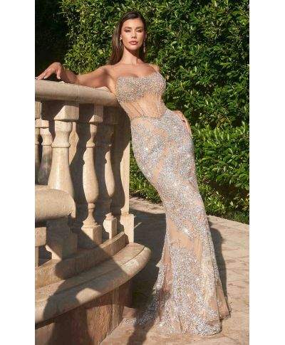 Vestito da diciottesimo con Swarovski - Divina - Abiti eleganti e sexy da diciottesimo - Gogolfun.it