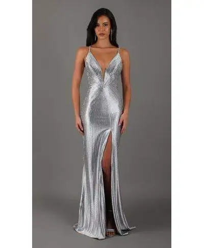 Vestito a sirena con spacco e schiena scoperta - Favola - Vestiti diciottesimo compleanno, matrimonio - Gogolfun.it