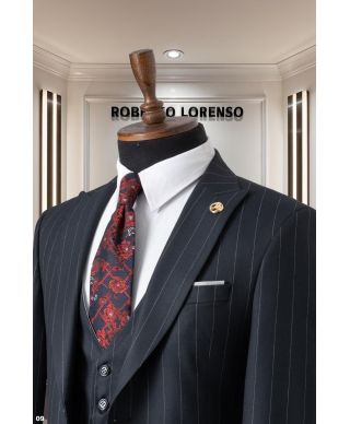 Abito Gessato, con gilet - Disponibile in vari colori - Collezione Estiva