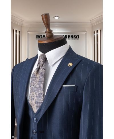 Abito Gessato, con gilet - Disponibile in vari colori - Collezione Estiva