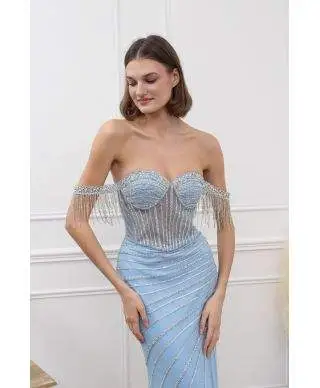 Abito elegante a sirena con spacco - Cherry - Abiti da matrimonio, diciottesimo, invitata - Gogolfun.it