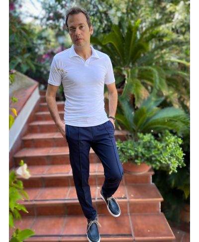 Polo uomo leggerissima in tenzel -Paul Miranda - Abbigliamento uomo made in italy - Gogolfun.it