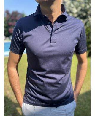 Polo uomo, in puro cotone - T shirt leggera, con colletto
