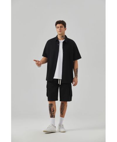 Completo uomo estivo Lux – Camicia e bermuda leggeri perfetti per l’estate