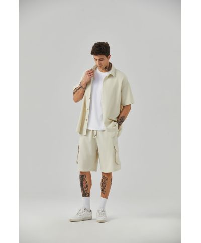 Completo uomo estivo Lux – Camicia e bermuda leggeri perfetti per l’estate