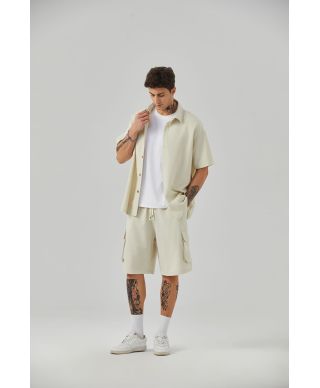 Completo uomo estivo Lux – Camicia e bermuda leggeri perfetti per l’estate