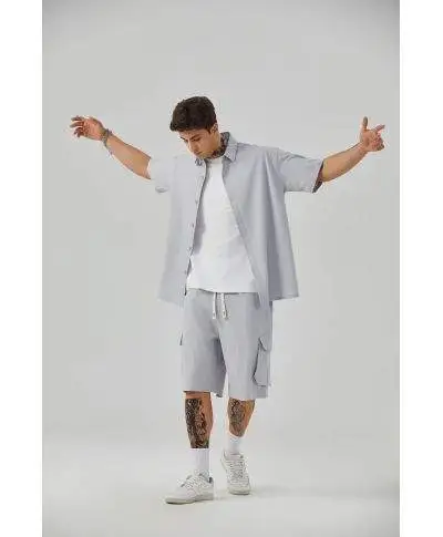 Completo uomo estivo Lux – Camicia e bermuda leggeri perfetti per l’estate