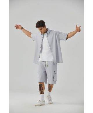 Completo uomo estivo Lux – Camicia e bermuda leggeri perfetti per l’estate